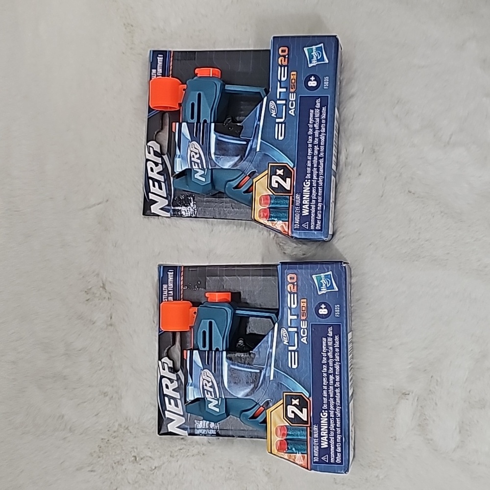 NERF Set of Two Elite 2.0 Ace SD-1